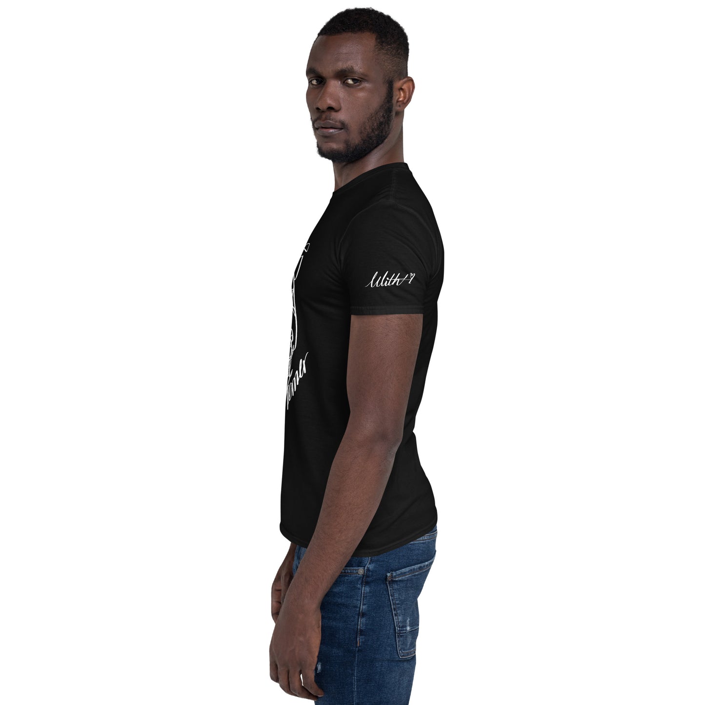 Jack Russel Terrier Print Black T-Shirt