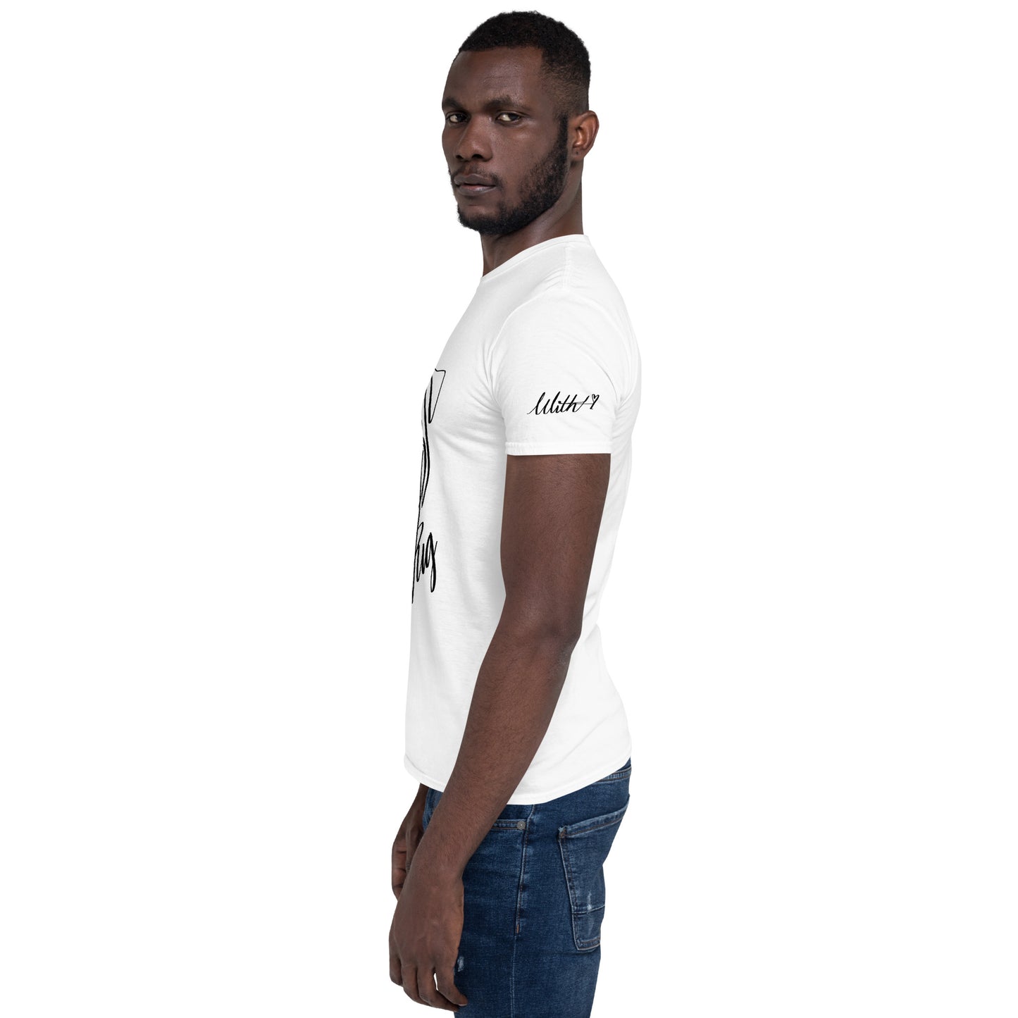 Pug Print White T-Shirt