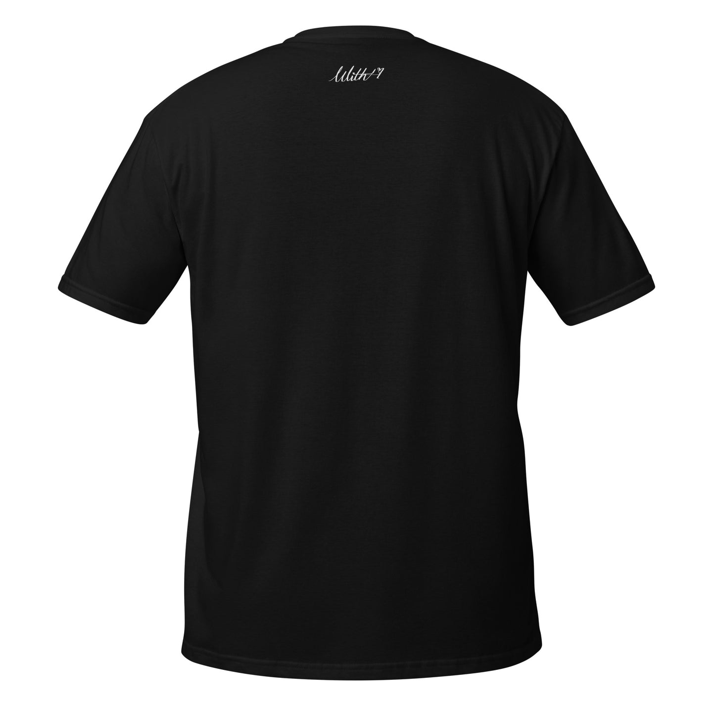 Bulldog Embroidery Black T-Shirt