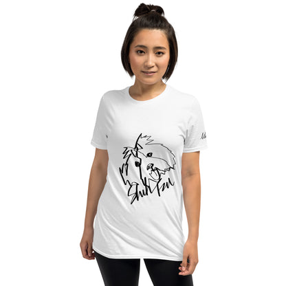 Shih Tzu Print White T-Shirt